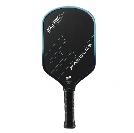 Vợt Pickleball Facolos Elite X Series 16mm Black Blue Màu Xanh Đen