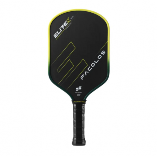 Vợt Pickleball Facolos Elite X Series 16mm Black Yellow Màu Vàng Đen