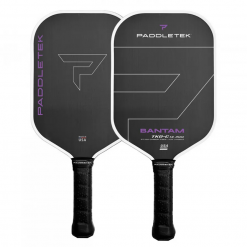 Vợt Pickleball Paddletek Bantam TKO-C 14.3mm Black White Limited Màu Đen Trắng