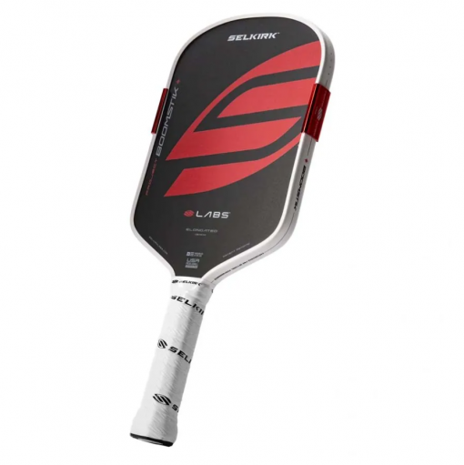 Vợt Pickleball Selkirk LABS Project Boomstik Elongated Màu Đen Phối Đỏ - Ảnh 4