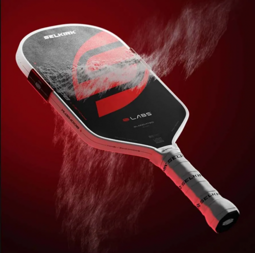 Vợt Pickleball Selkirk LABS Project Boomstik Elongated Màu Đen Phối Đỏ - Ảnh 5