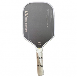 Vợt Pickleball Soxter Impact Pro 2.0 14mm Màu Trắng Đen Mặt Nhám