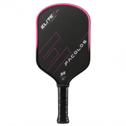 Vợt Pickleball Facolos Elite X Series 16mm Black Pink Màu Hồng/Đen