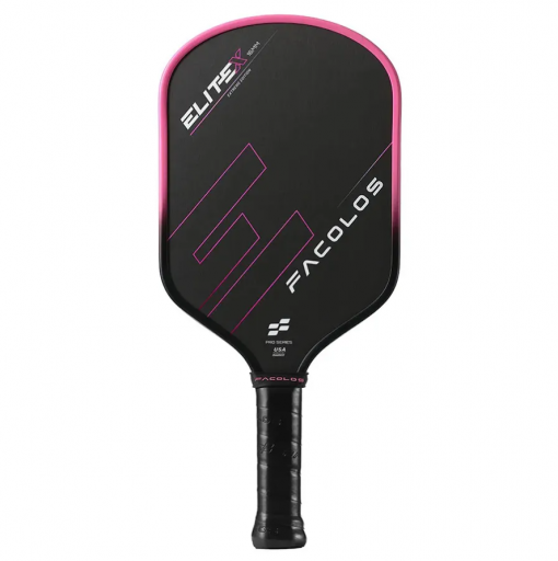 Vợt Pickleball Facolos Elite X Series 16mm Black Pink Màu Hồng/Đen