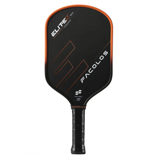 Vợt Pickleball Facolos Elite X Series 16mm Black Orange Màu Cam/Đen