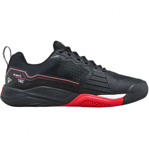 Giày Tennis Pickleball Nam Wilson Men's Rush Pro 4.5 Black Red WRS334330 Màu Đen Phối Đế Đỏ - Ảnh 2