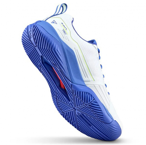 Giày Tennis/pickleball Nam Wilson Men's Rush Pro 4.5 White Blue Yellow WRS336680 Màu Trắng Phối Vàng Xanh Pastel - Ảnh 4