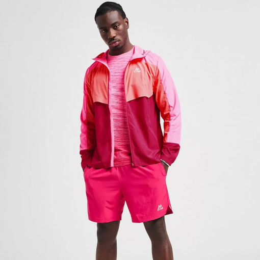 Áo Khoác Gió Nam Montirex Breeze Windbreaker 2.0 Jacket Pink Phối Màu Hồng Pastel Form Âu - Ảnh 4