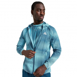 Áo Khoác Gió Nam Montirex Peak All Over Print Windbreaker Blue Jacket Màu Xanh Pastel Form Âu