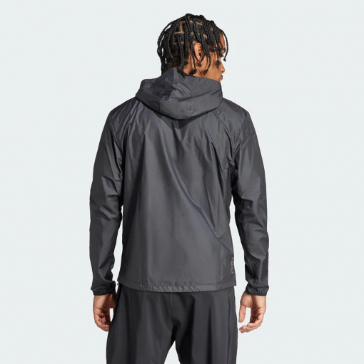 Áo Khoác Nam Adidas Own The Run Black IN1483 Màu Đen Form Âu - Ảnh 3