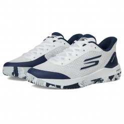 Giày Tennis/Pickleball Nam Skechers Viper Court Pro Navy White 9848247 Màu Trắng Phối Xanh Navy