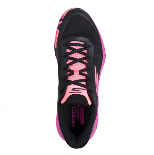 Giày Tennis/Pickleball Skechers Viper Court Pro Black Pink 246069-BKHP Màu Đen Phối Hồng - Ảnh 3