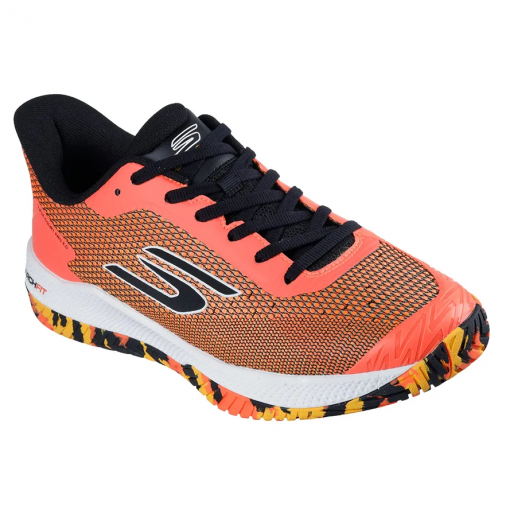 Giày Tennis/Pickleball Nam Skechers Men's Viper Court Pro 2.0 Orange 246109-ORG Màu Cam Phối Đen - Ảnh 2