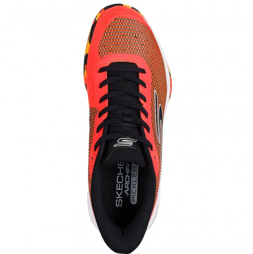 Giày Tennis/Pickleball Nam Skechers Men's Viper Court Pro 2.0 Orange 246109-ORG Màu Cam Phối Đen - Ảnh 3