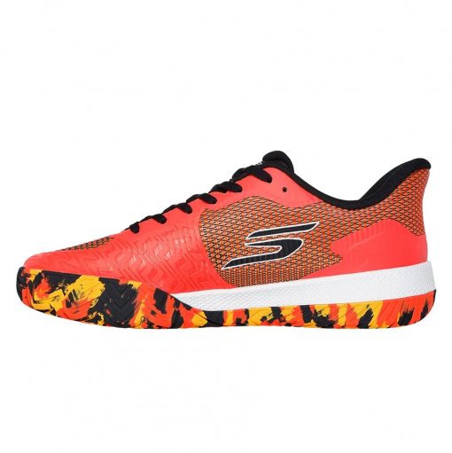 Giày Tennis/Pickleball Nam Skechers Men's Viper Court Pro 2.0 Orange 246109-ORG Màu Cam Phối Đen - Ảnh 4