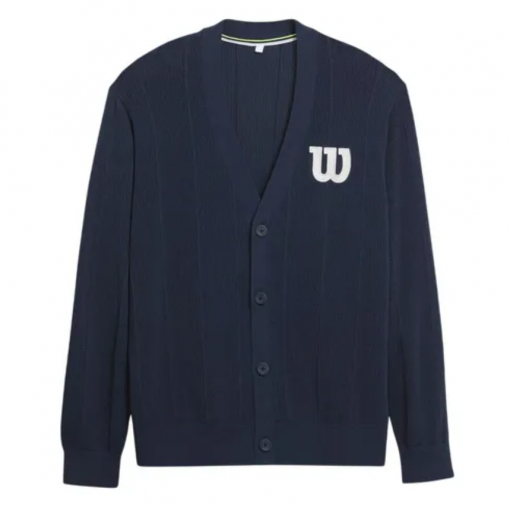 Áo Cardigan Nam Wilson Màu Xanh Navy WM00475431DBCXS