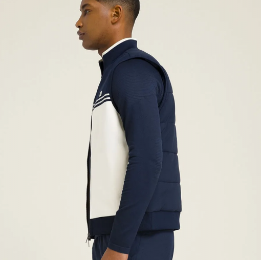 Áo Khoác Gile Nam Wilson Clubhouse Insulated Vest Navy WM00398511DBC Màu Xanh Đen - Ảnh 2