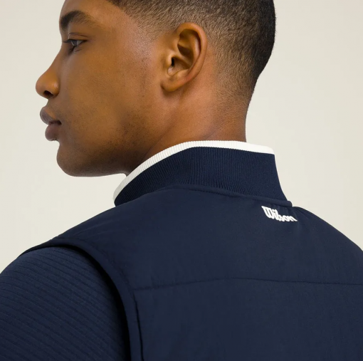 Áo Khoác Gile Nam Wilson Clubhouse Insulated Vest Navy WM00398511DBC Màu Xanh Đen - Ảnh 4
