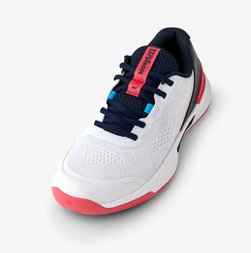 Giày Pickleball/Tennis Nữ Wilson Intrigue Pro Women's White/ Red Navy Blaze WRS335840 Màu Trắng Phối Đỏ Hồng - Ảnh 3