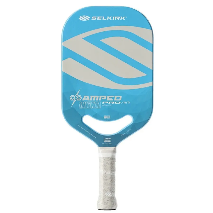 Vợt Pickleball Selkirk Amped Pro Air Invikta 16mm Blue  White Màu Xanh Phối Trắng