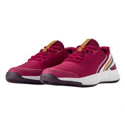 Giày Pickleball Tennis Nữ Wilson Intrigue Pro Omni Tennis Club Beaujolasis/White/Plum WRS337500 Màu Đỏ Phối Trắng