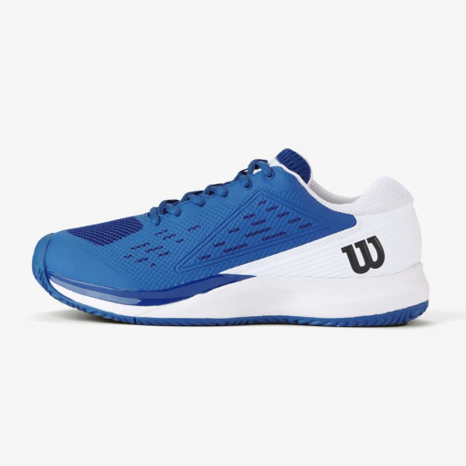 Giày Tennis Pickleball Wilson Rush Pro ACE DV WRS335360 Màu Xanh Blue Phối Trắng - Ảnh 6