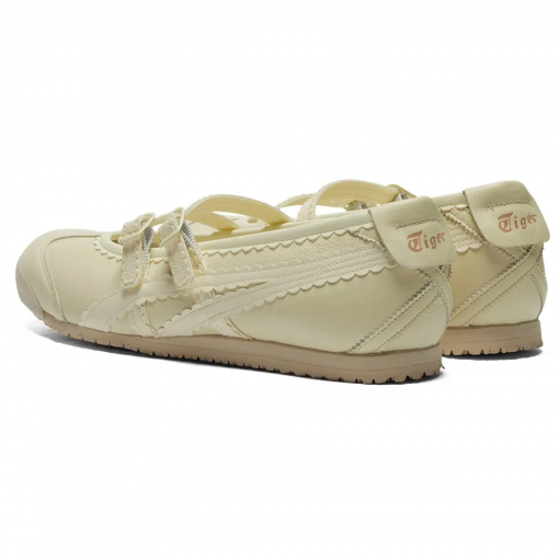 Giày Bệt Nữ Onitsuka Tiger The Mexico 66 TGRS 1182A660.752 Màu Trắng Kem - Ảnh 3