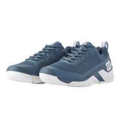 Giày Tennis Pickleball Nam Wilson Rush Pro Blue 4.5 WRS334710U070 Màu Xanh Đế Trắng