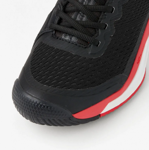 Giày Pickleball Tennis Nam Wilson Men's Rush Pro Black Red 4.5 WRS334330U Màu Đỏ Phối Đen - Ảnh 5