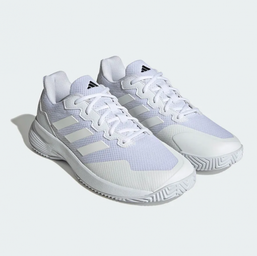Giày Thể Thao Tennis Adidas Gamecourt 2.0 White Tennis Shoes IG9568 Màu Trắng - Ảnh 5