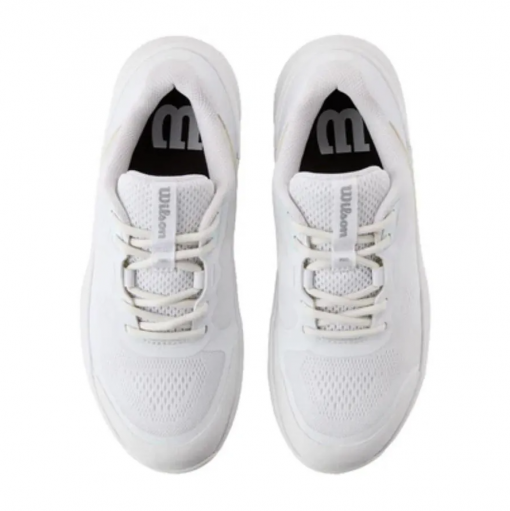 Giày Thể Thao Tennis Pickleball Wilson Intrigue Pro All White WRS334690 Màu Trắng - Ảnh 2