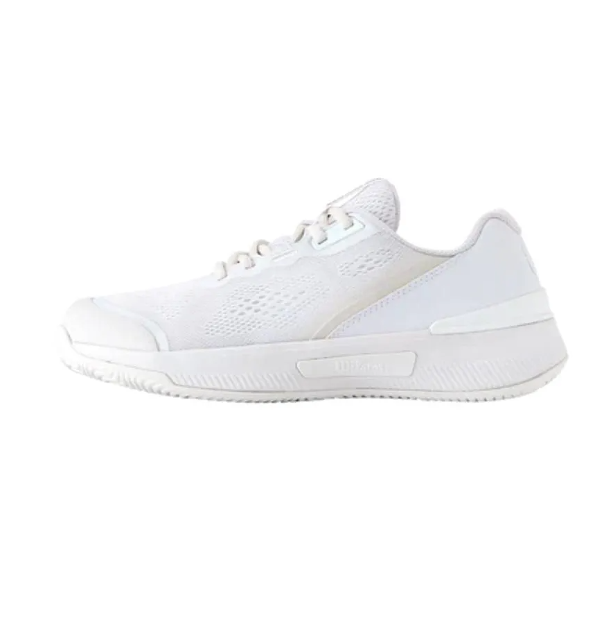Giày Thể Thao Tennis Pickleball Wilson Intrigue Pro All White WRS334690 Màu Trắng