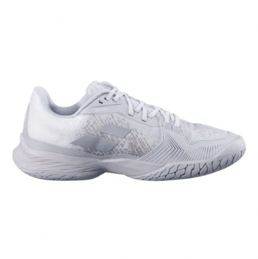 Giày Tennis Pickleball Babolat Jet Mach 3 All Court White Grey 3A1S25B630-1072 Màu Xám Phối Trắng - Ảnh 3