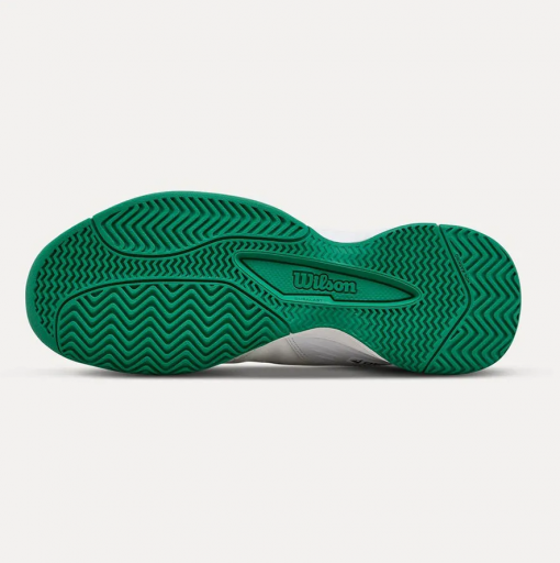 Giày Pickleball Tennis Wilson Rush Pro L Shoes White Green Màu Trắng Phối Đế Xanh Lá - Ảnh 3