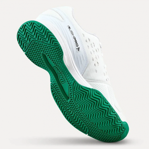 Giày Pickleball Tennis Wilson Rush Pro L Shoes White Green Màu Trắng Phối Đế Xanh Lá - Ảnh 6