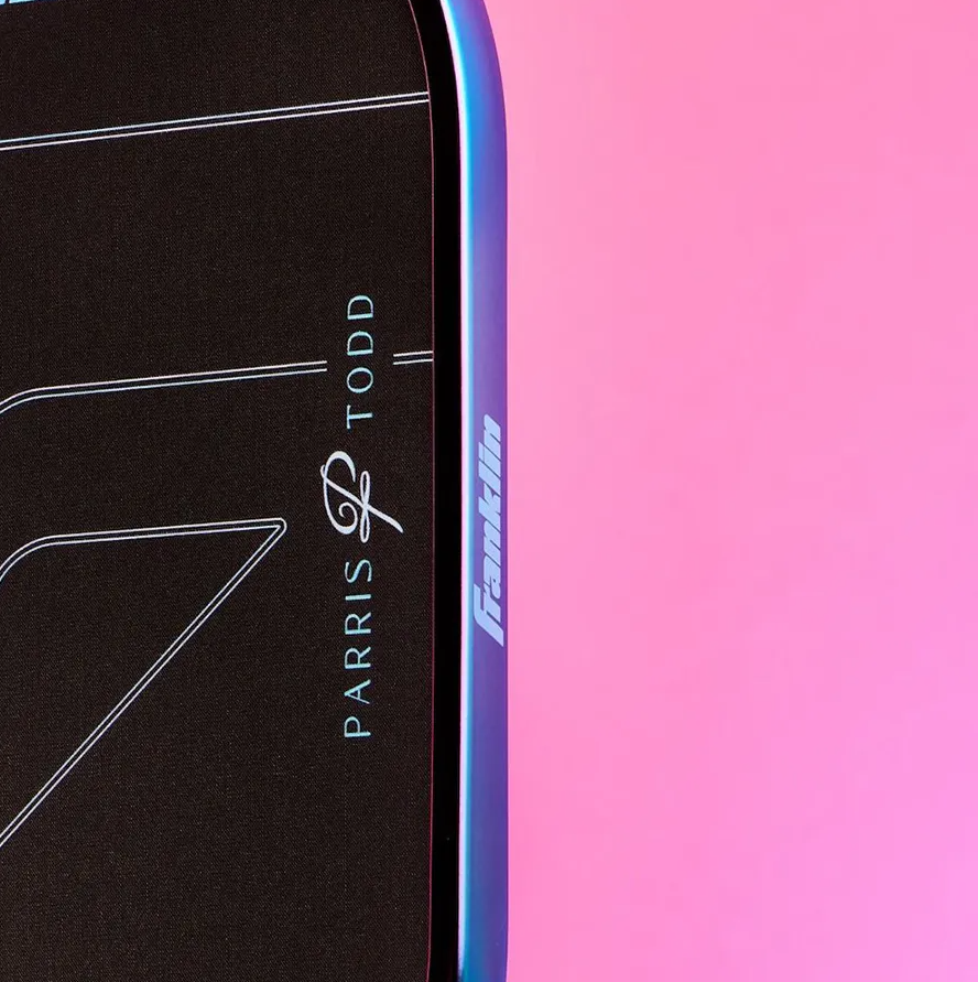 Vợt Pickleball Franklin C45 Parris Todd Black Purple 13.25mm Màu Đen Phối Viền Tím - Ảnh 4