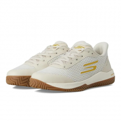 Giày TennisPickleball Nữ Skechers Viper Court Pro White 172069 OFW Màu Trắng Kem Phối Đế
