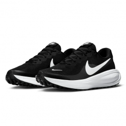 Giày Tennis Pickleball Nam Nike Revolution 8 Black White HJ9198-003 Màu Đen Phối Đế Trắng