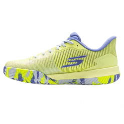 Giày Tennis Pickleball Nữ Skechers Viper Court Pro 2.0 Yellow 172109_LMLV Màu Vàng Chanh Phối Đế Tím Nhạt