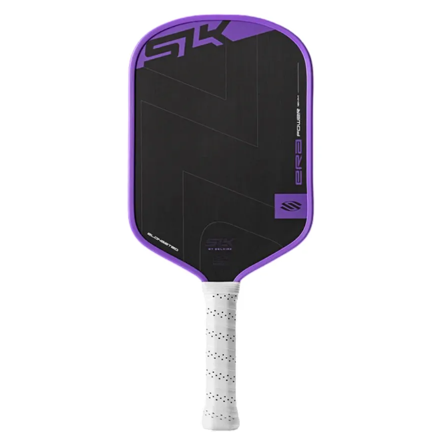 Vợt Pickleball Selkirk ERA Power Elongated Black Purple 16mm Mặt Đen Phối Viền Tím Pastel