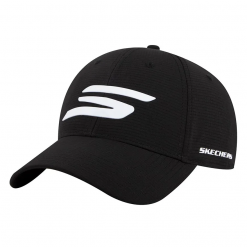 Mũ Tennis Pickleball Nam Skechers Men's Prime Baseball Black Hat Màu Đen