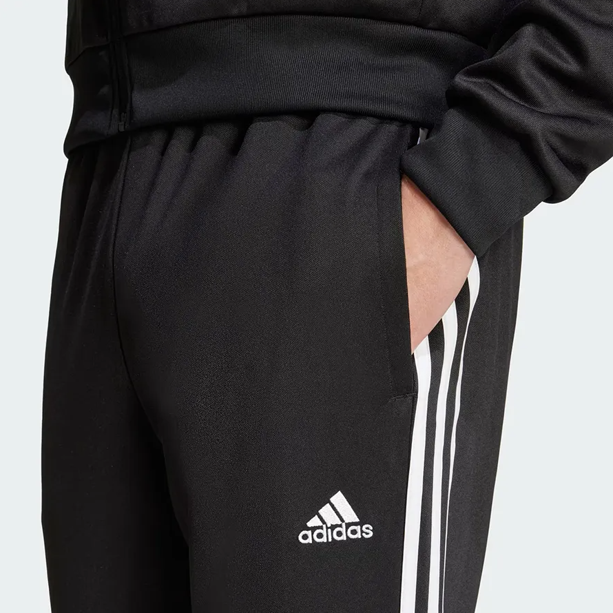 Bộ Thể Thao Nam Adidas 3-Stripes Doubleknit Track Suit Black IX1277 Màu Đen Sooc Trắng - Ảnh 2
