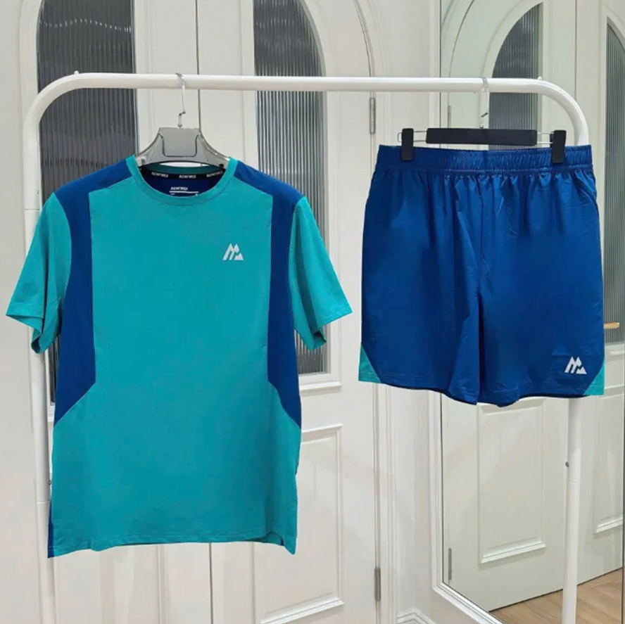 Bộ Thể Thao Nam Pickeball Tenis Montirex Vista Màu Xanh Blue (Form Âu) - Ảnh 3