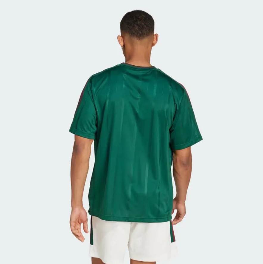 Bộ Thể Thao Nam Adidas House Of Tiro Nations Pack Tee Sport Dark Green/ White Short Màu Xanh Trắng (Form Âu) - Ảnh 3