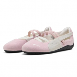 Giày Búp Bê Puma Speedcat Suede Ballet Shoes 401287-01 Màu Hồng Pastel Phối Trắng